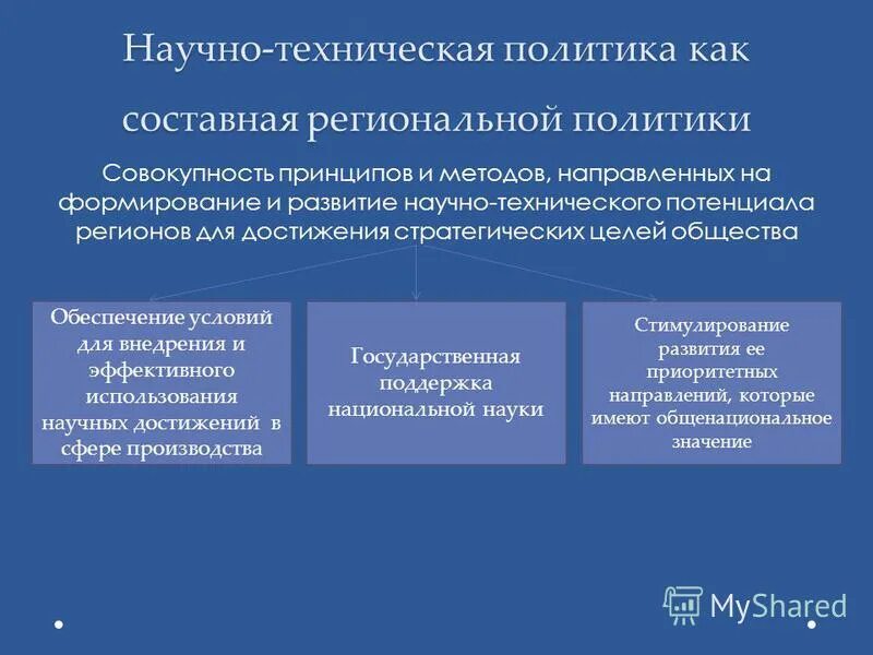 Региональная политика развитых стран