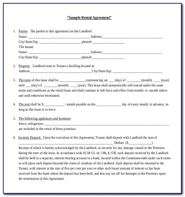 Lease Agreement Sample. Rental Agreement. Rent Agreement Sample. Rental Agreement example.