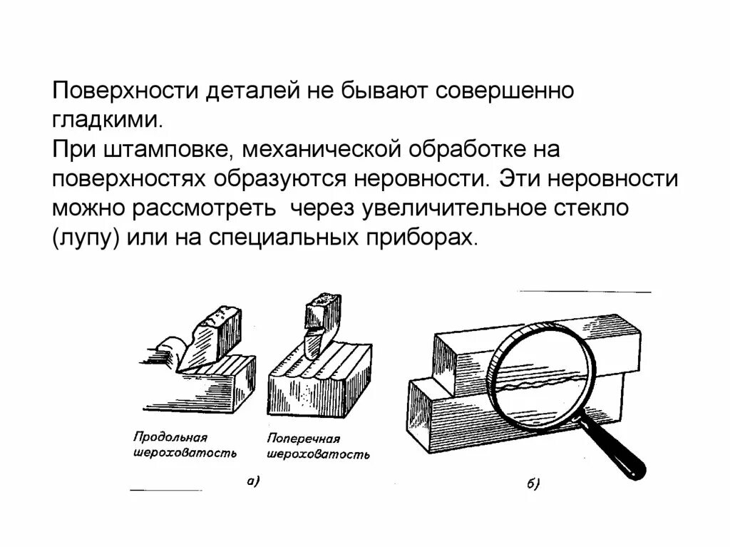 Измерение чистоты поверхности деталей. Методы обработки и чистота поверхности. Шероховатость поверхности при штамповке. Шероховатость штампованных заготовок. В качестве поверхности использовали