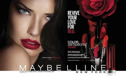 Adriana Lima, Jourdan Dunn and others new Maybelline ads Lipstick Alley.