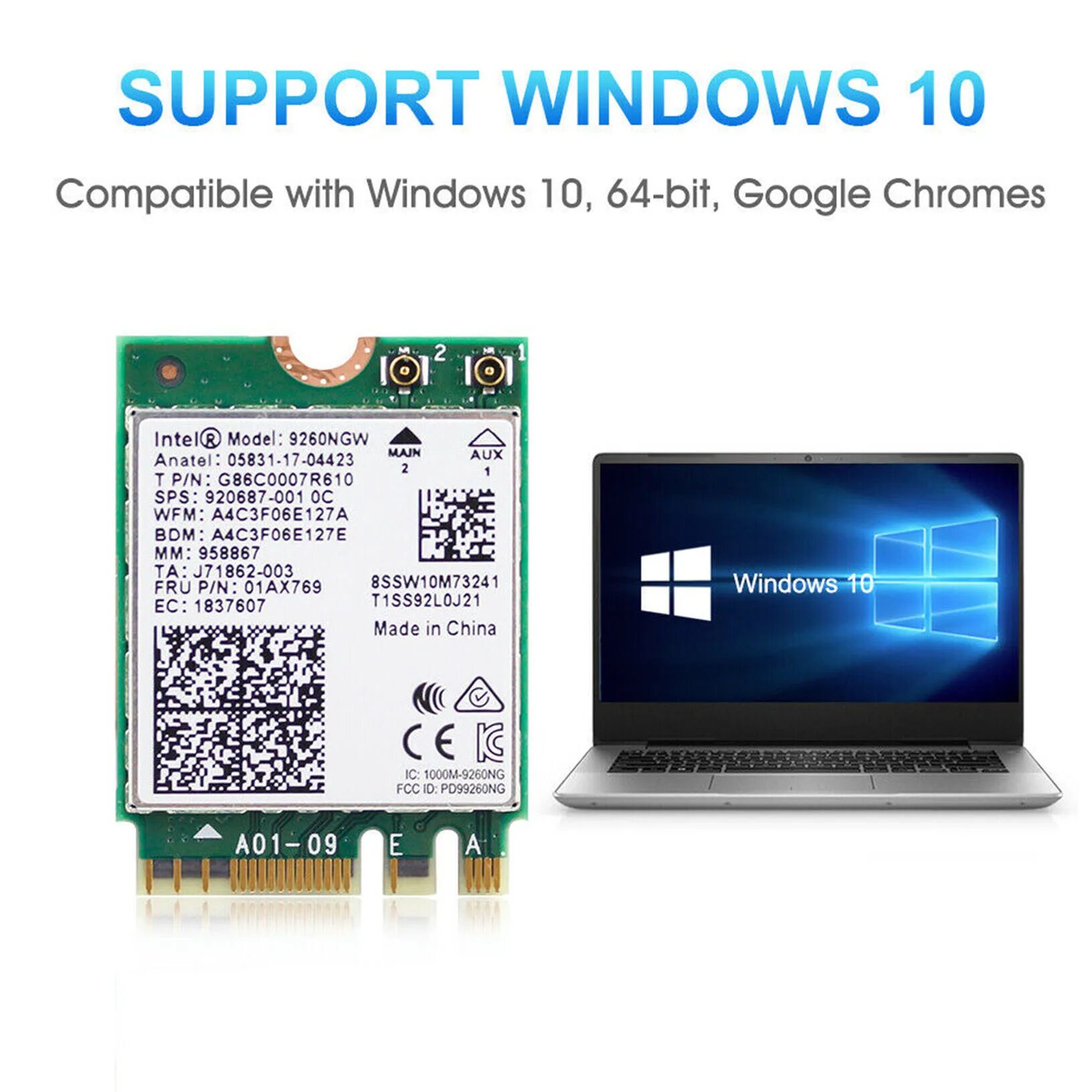 Intel r wireless ac 9560 160mhz. Intel Wireless-AC 9260 160mhz. Адаптер WIFI/Bluetooth Intel Wireless-AC 9461. Intel 9260 m2. Intel Wireless AC 9560 160mhz.