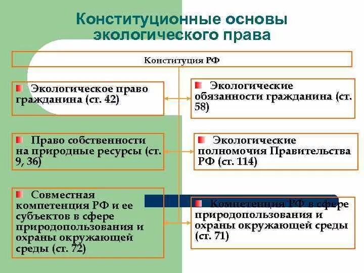 Экологические обязанности рф