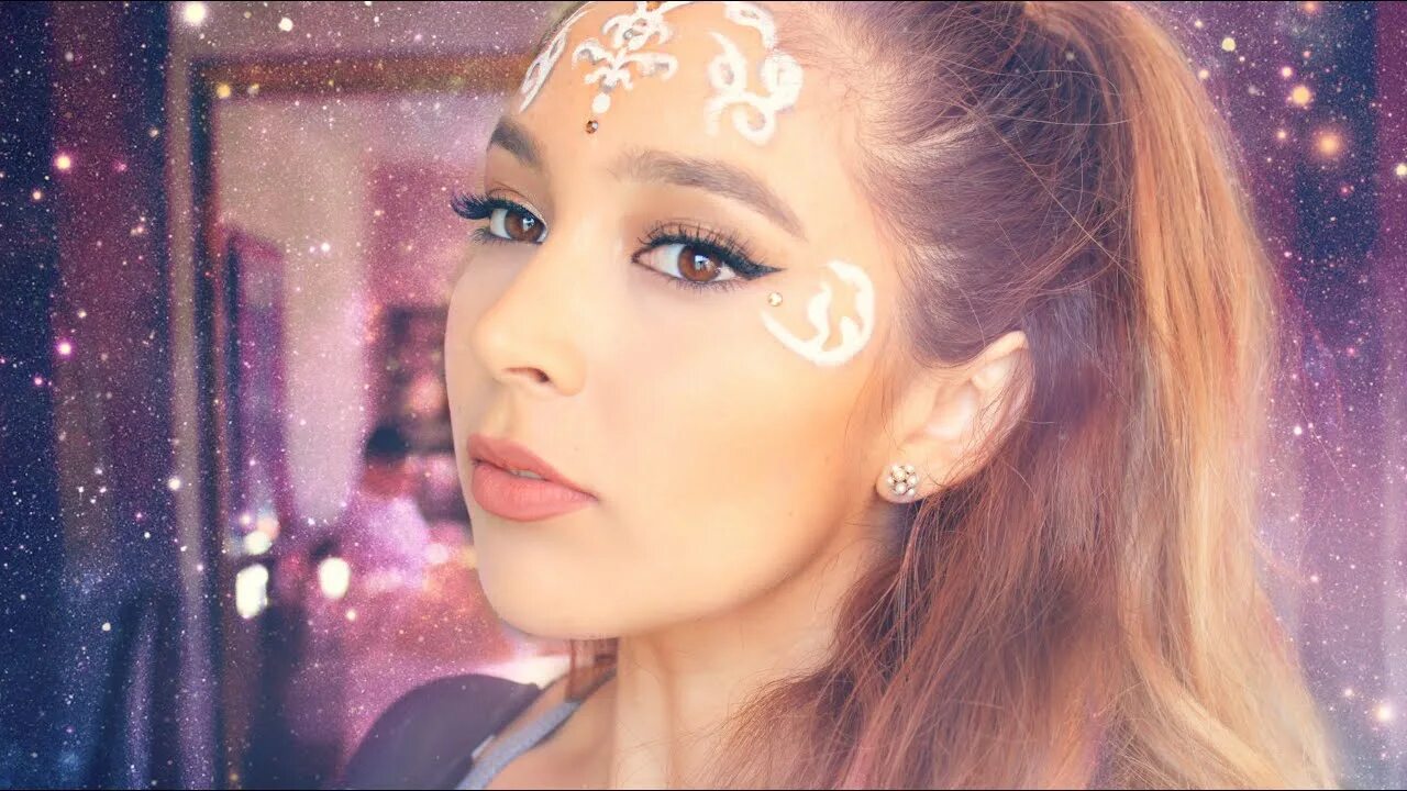 Макияж Арианы Гранде на свадьбе. Ariana grande break