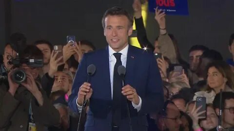 Во сколько выступление макрона