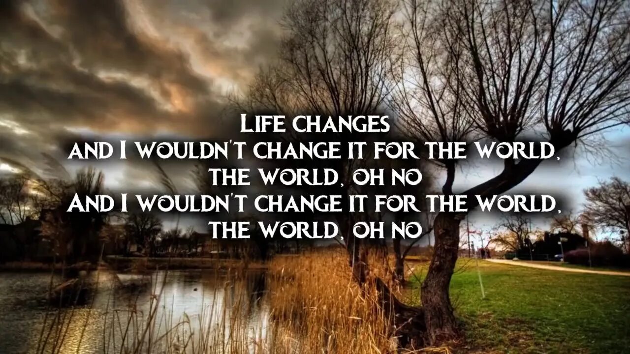 When the life is changing. Life changes. Thomas Rhett - Life changes. Life changing. Changing your Life.