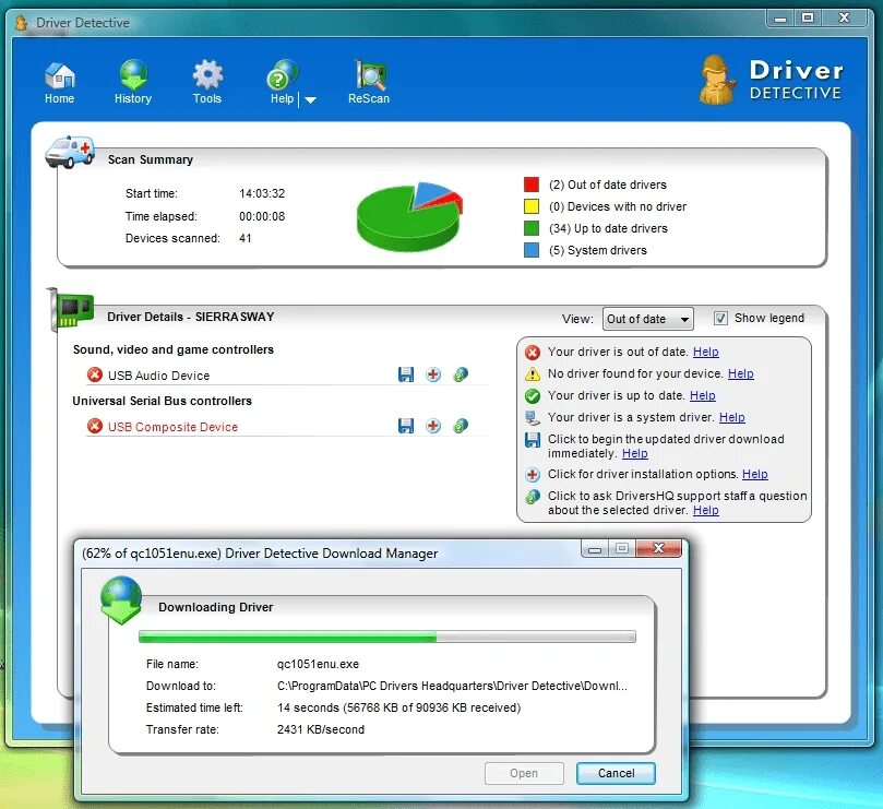 Drive program
