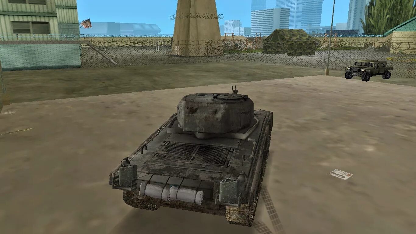 Гта сити танк. Танк из ГТА Вайс Сити. GTA vice City танк. Машина танк Сити. ГТА вай Сити танк носорог.