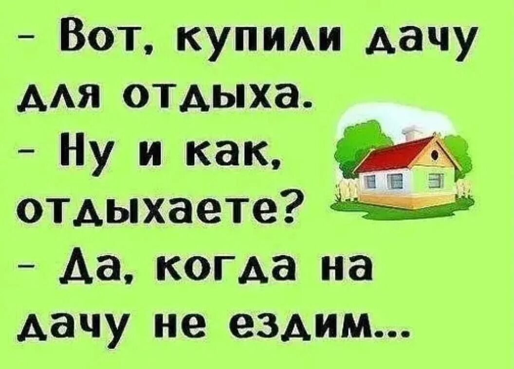 Дача прикольные картинки с надписями