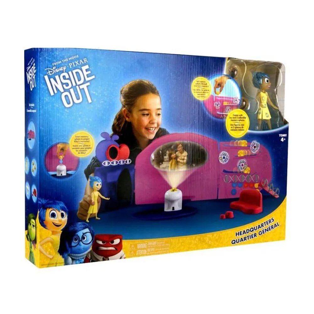 Головоломка центр управления эмоциями. Игровой набор Tomy inside out центр управления эмоциями 61117. Joy Figure. Complete the toys