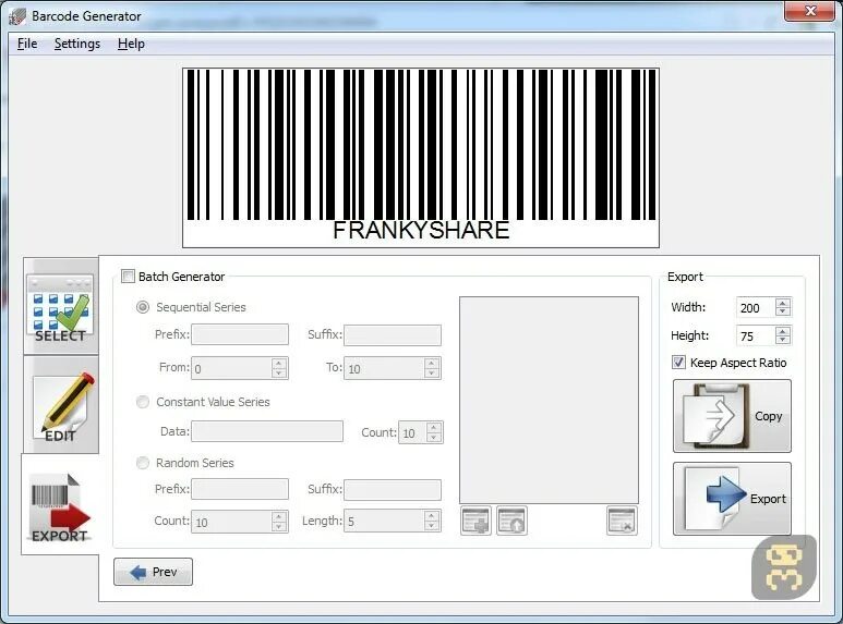 Генерация баркода. Barcode Generator. Генератор баркодов.