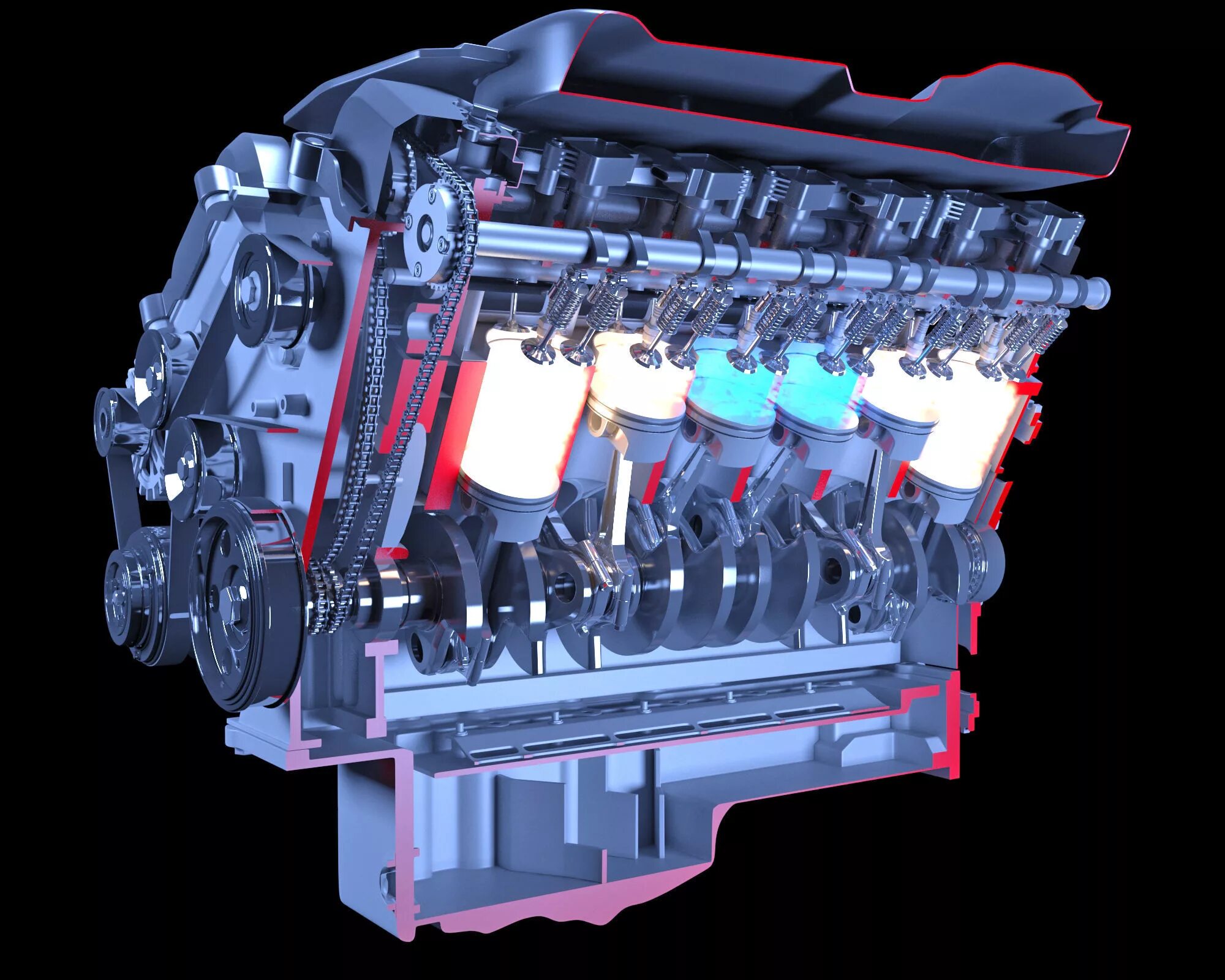12 двиг. V12 двигатель. КАМАЗ-740 v8 engine Cutaway. V12 engine. Двигатели v12 DAF.