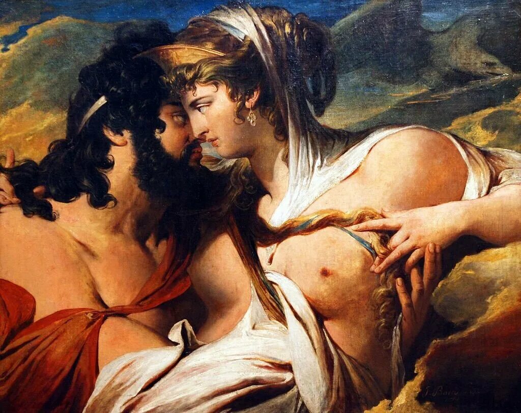 «Юпитер и Фетида» (1811 г.);. Легендарный сюжет