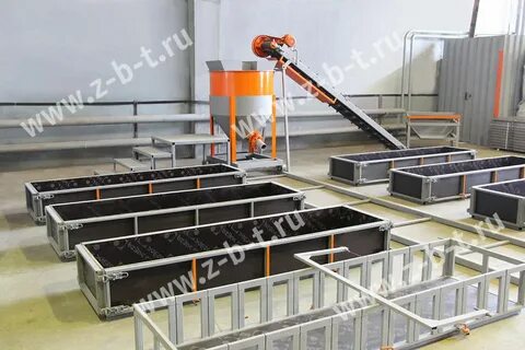 Оборудование для производства газобетонных блоков