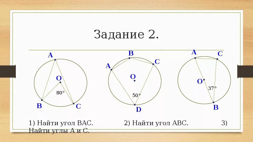 Выберите верное утверждение градусная мера центрального угла. Задачи по геометрии 8 класс вписанные и центральные углы. Задачи по готовым чертежам вписанные и центральные углы 8 класс. Центральные и вписанные углы устные задачи. Вписанные углы задачи.