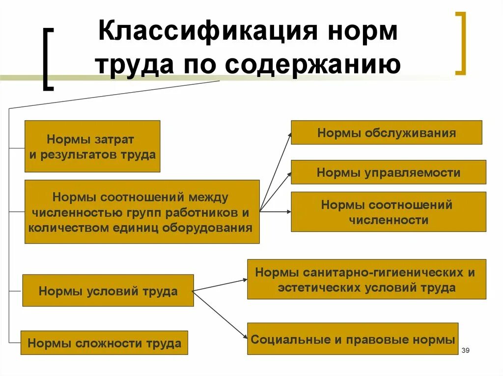 Трудовые нормы и нормативы. Классификация норм труда. Классификация норм затрат труда. Классификация норм труда по содержанию.