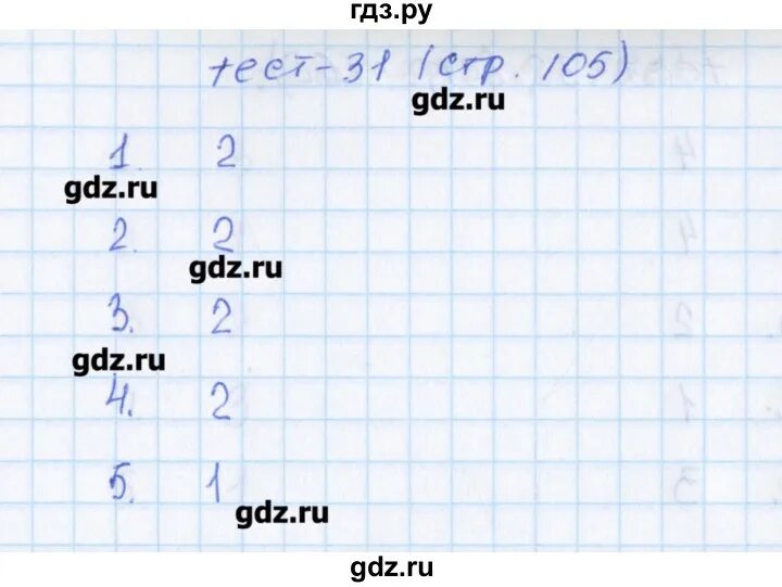 Тест 29 математика