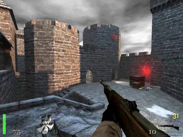 RTCW 2001. Castle Wolfenstein 2001. Возвращение в замок Вольфенштейн. Стрелялка Wolfenstein 2001.