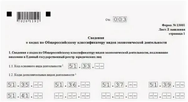 Оквэд в устав