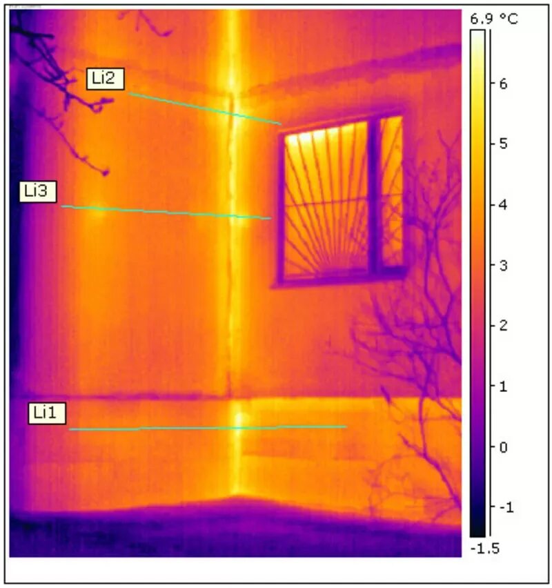Тепловизионное обследование межпанельных швов. Мостик холода тепловизор. Тепловизор 172674. Тепловизор межпанельный шов. Тепловизор цвета
