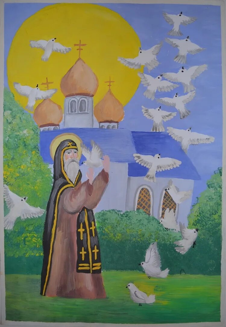 Рисунок на духовную тему