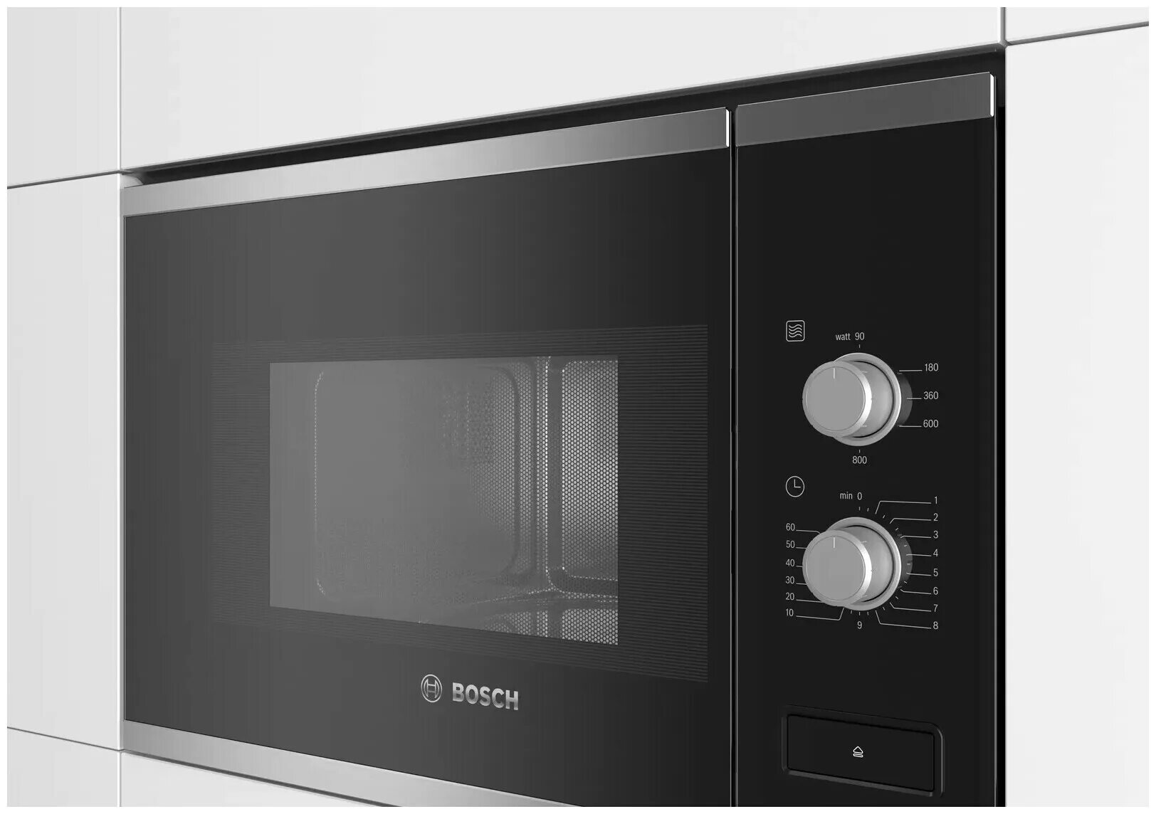 встраиваемая микроволновая печь bosch bfl523mb3 black
