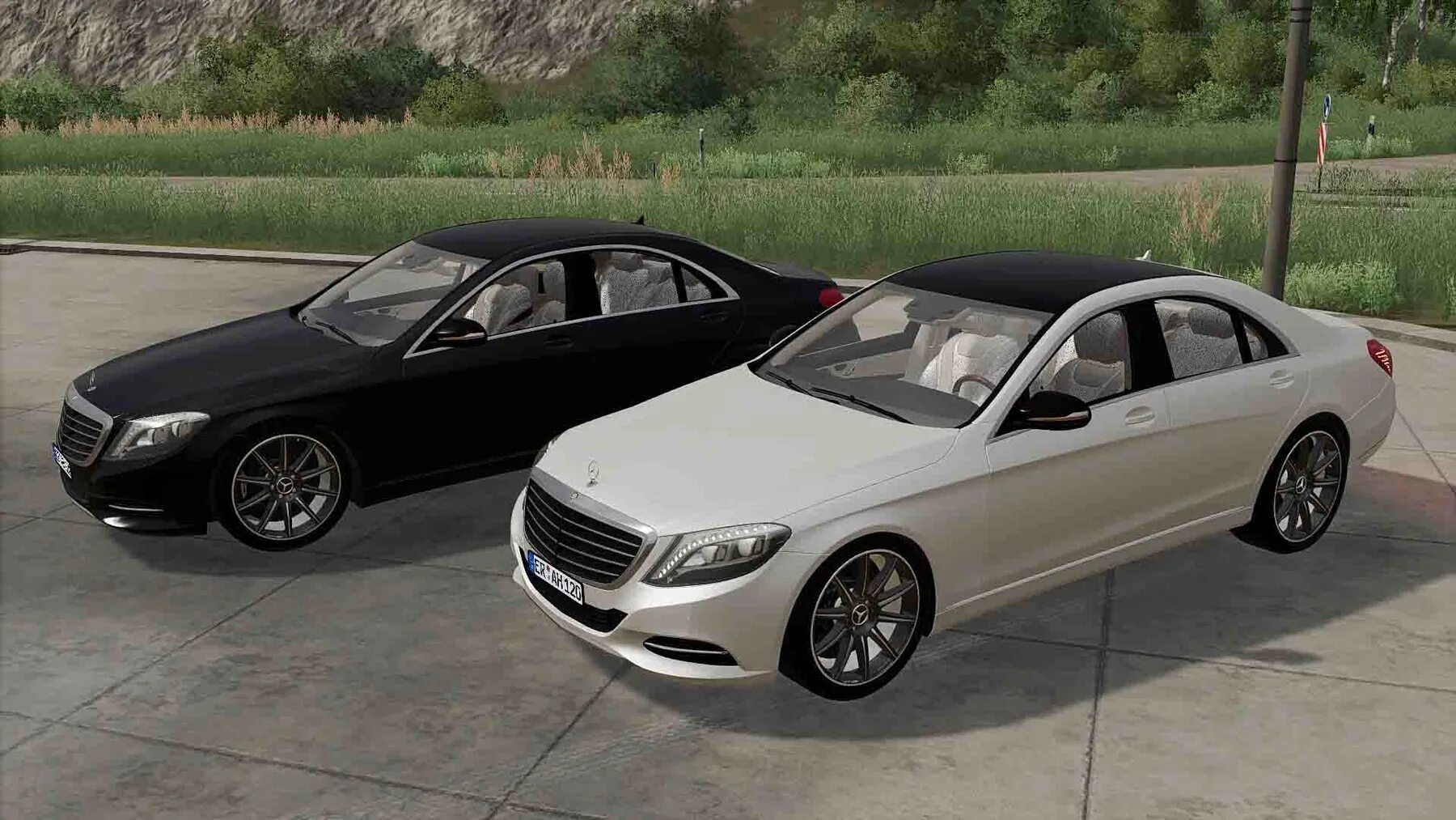 Beamng mod mercedes. Mercedes Benz fs19. Mercedes s600 FS 19. Мерседес для ФС 19. Мерседес на ФС 19 500s.