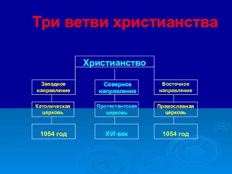 На какие направления делятся