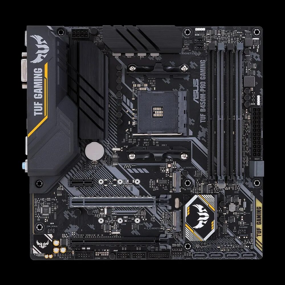 Asus tuf gaming am4. ASUS TUF b450m Pro. Материнская плата ASUS TUF b450. Am4 материнская плата ASUS TUF. ASUS TUF b450m-Pro Gaming.