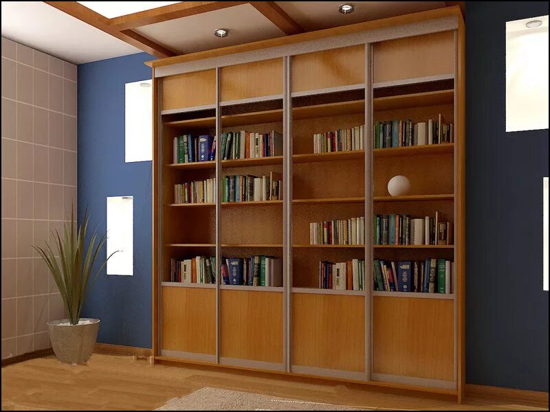 Книжный шкаф в управление огэ. Книжный шкаф. Шкаф библиотека. Встроенный шкаф для книг. Шкаф купе с книжными полками.