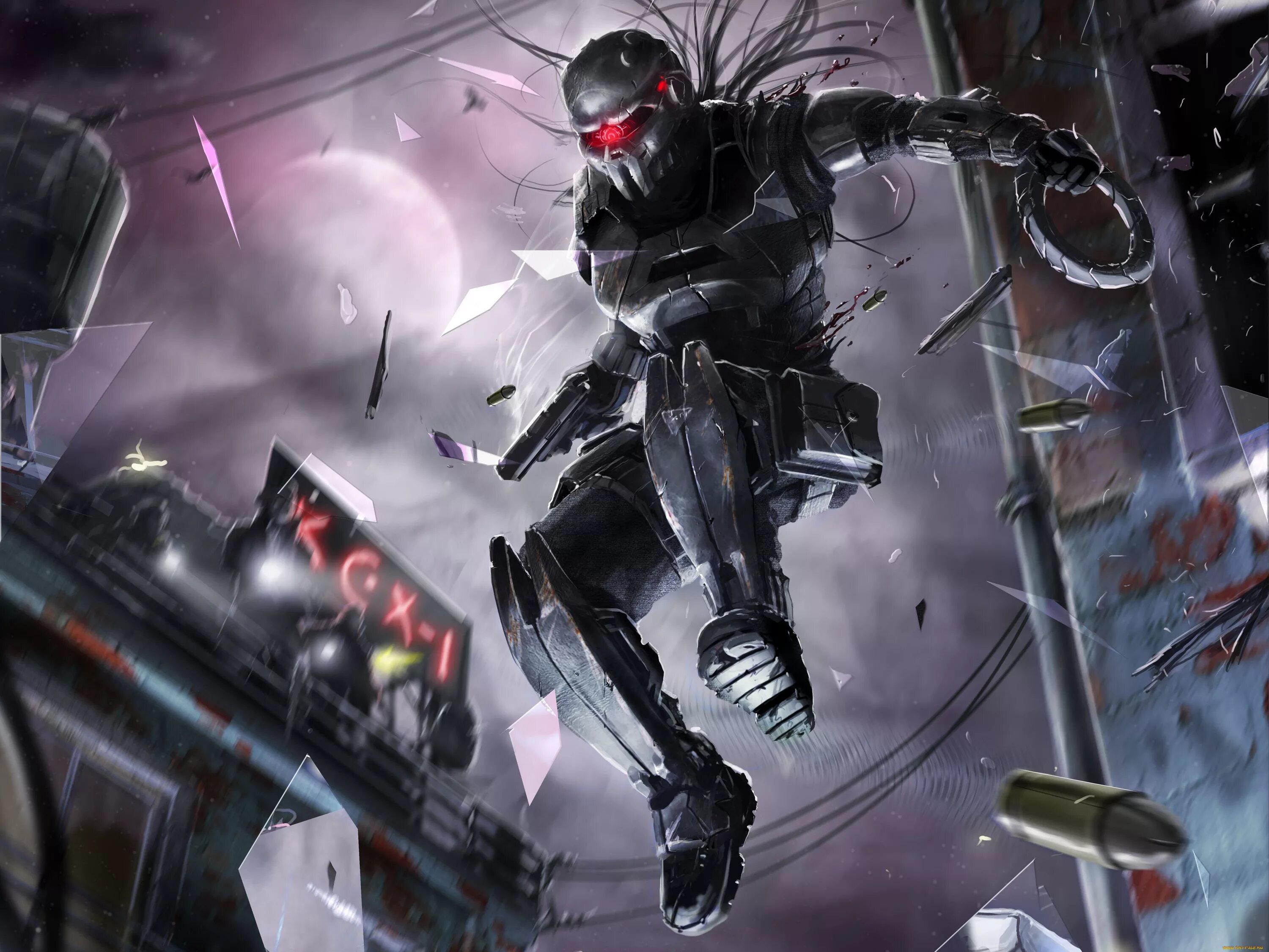 Robots vs aliens