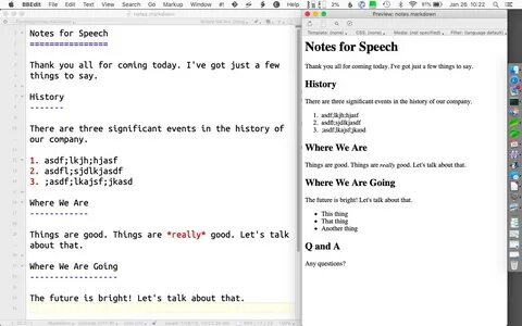 Markdown новая строка