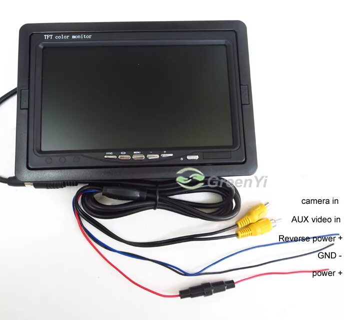 Монитор tft color. Монитор tft-lcd wrm-7052h. монитор tft-lcd wrm-7052h 7&quot;. tft lcd color monitor 7 дюймов. автомобильный tft lcd monitor 9 дюймов.