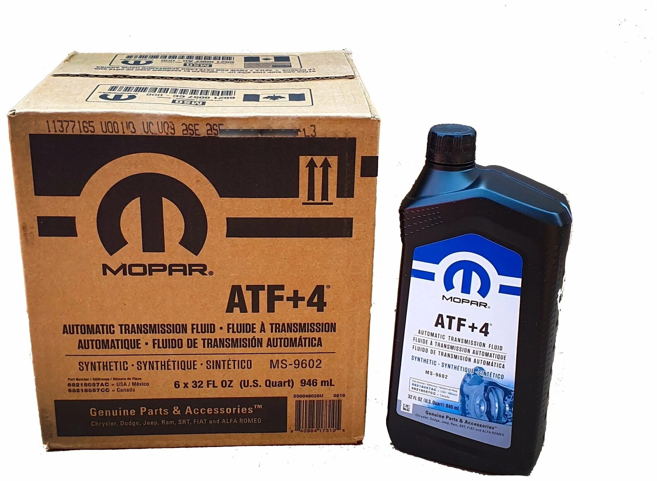 Mopar ATF+4 (9602). Mopar ATF+4 (MS-9602). Mopar ATF+4 9602 артикул. Chrysler ATF +4. Акпп масло atf iv