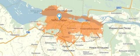 Чебоксары новочебоксарск расстояние