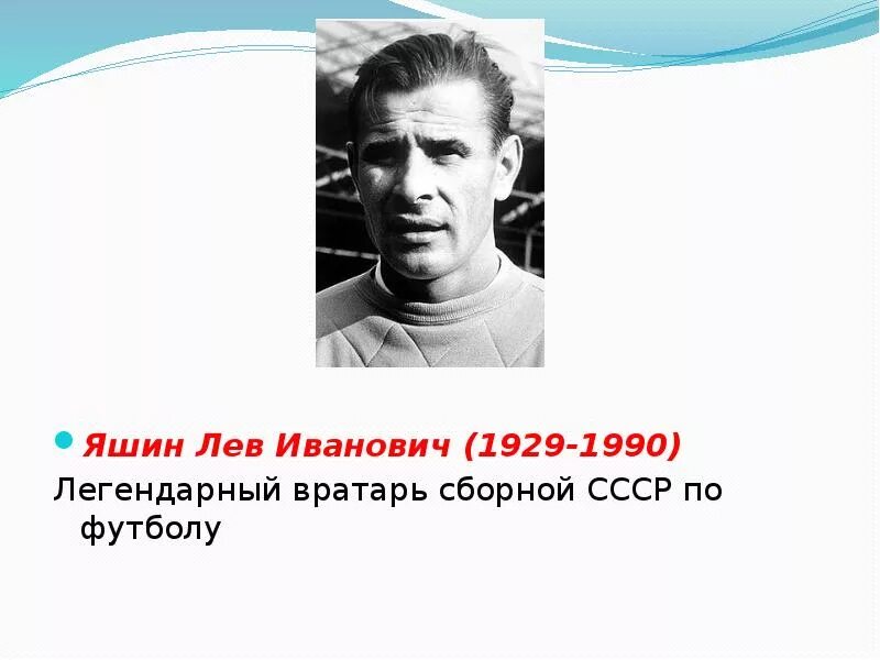 Сколько лет было льву яшину. Сколько лет было льву яшину