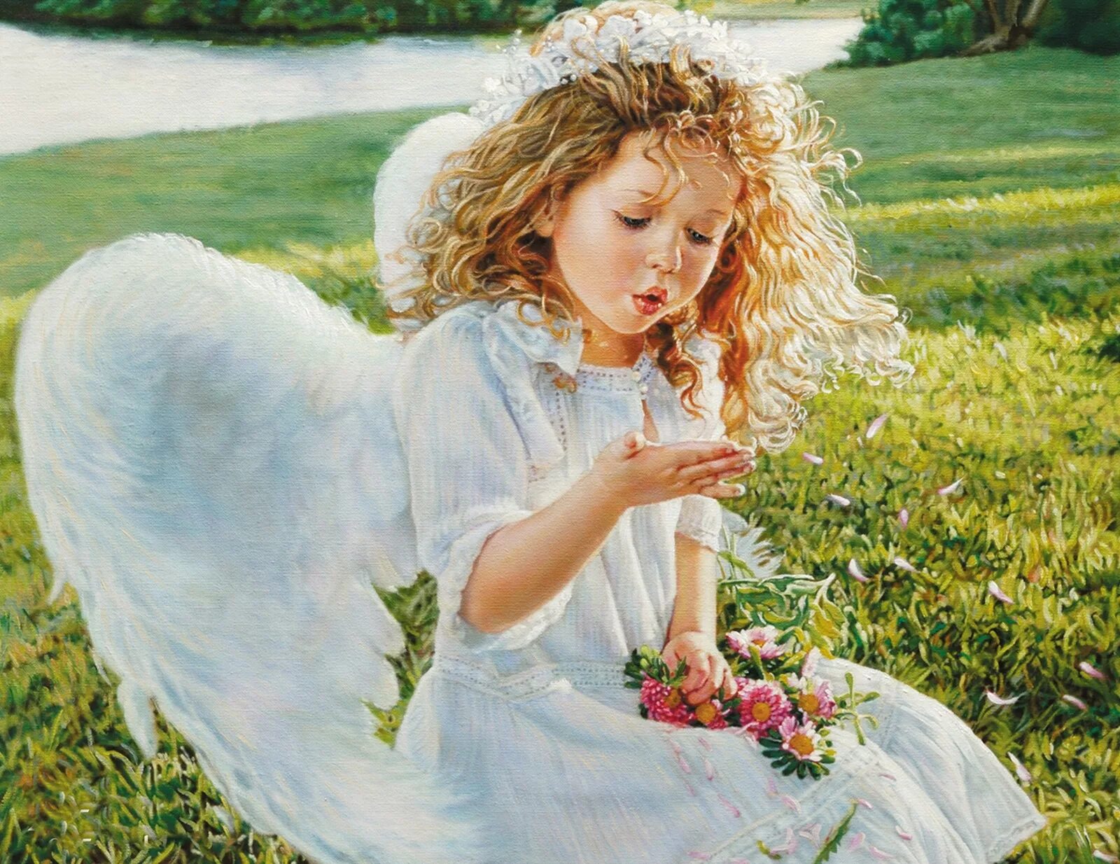 Little angel на русском языке. Картины ангелов. Маленький ангел. Ангелочек картинки красивые. Ангелок в цветах.