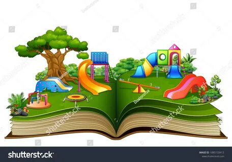 Раскрытая детская книга