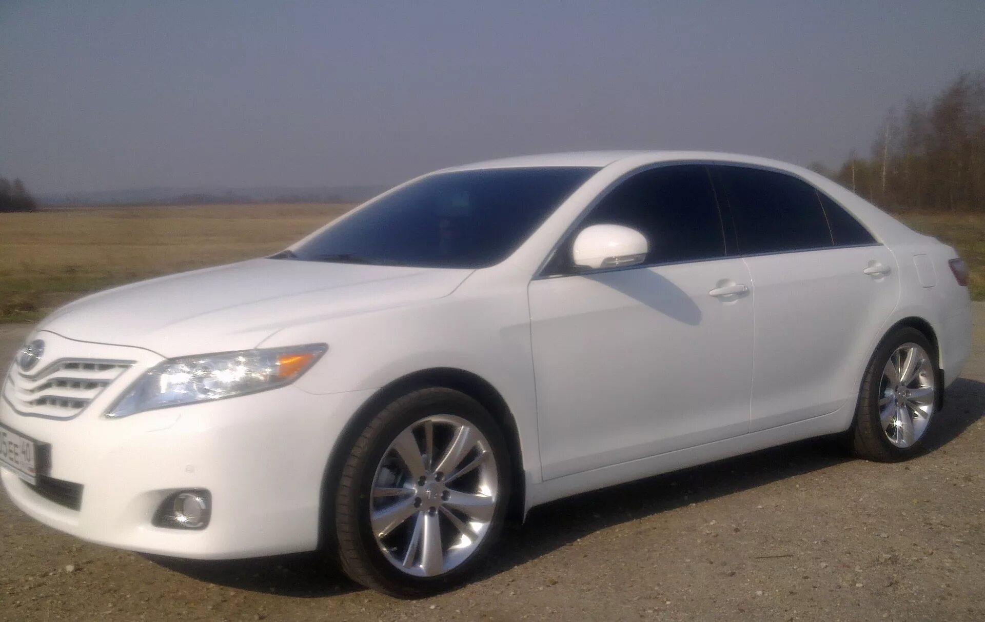 Тонировка - Toyota Camry (XV40), 2,4 л, 2011 года стайлинг DRIVE2