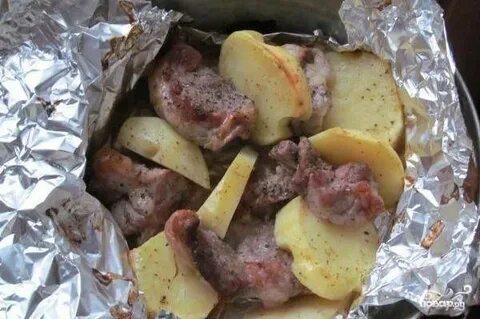 Свинина сочная и мягкая с картошкой