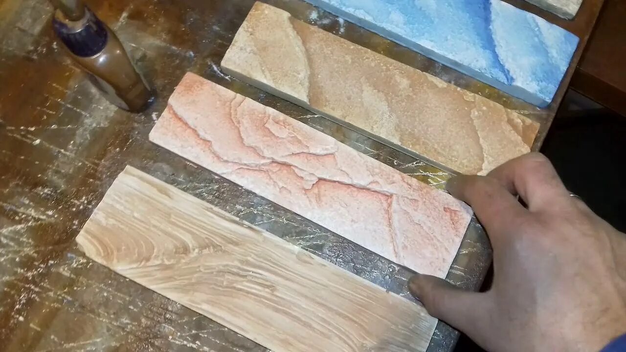 Как сделать гипсовую плитку