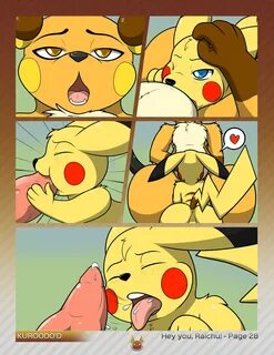 kuroodod, pikachu, raichu, nintendo, comic, hi res, anus, ass, balls, blue ...