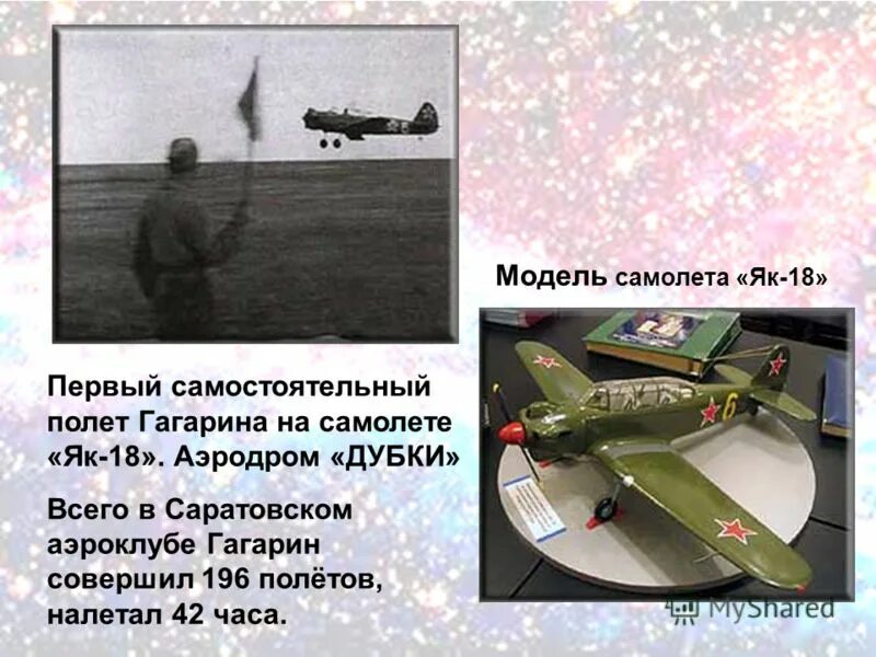 Гагарин поступает в саратовский индустриальный техникум. Первый самолет гагарина. Год первого полета в космос. 1961 первый полет человека в космос. Гагарин на самолете як 18.