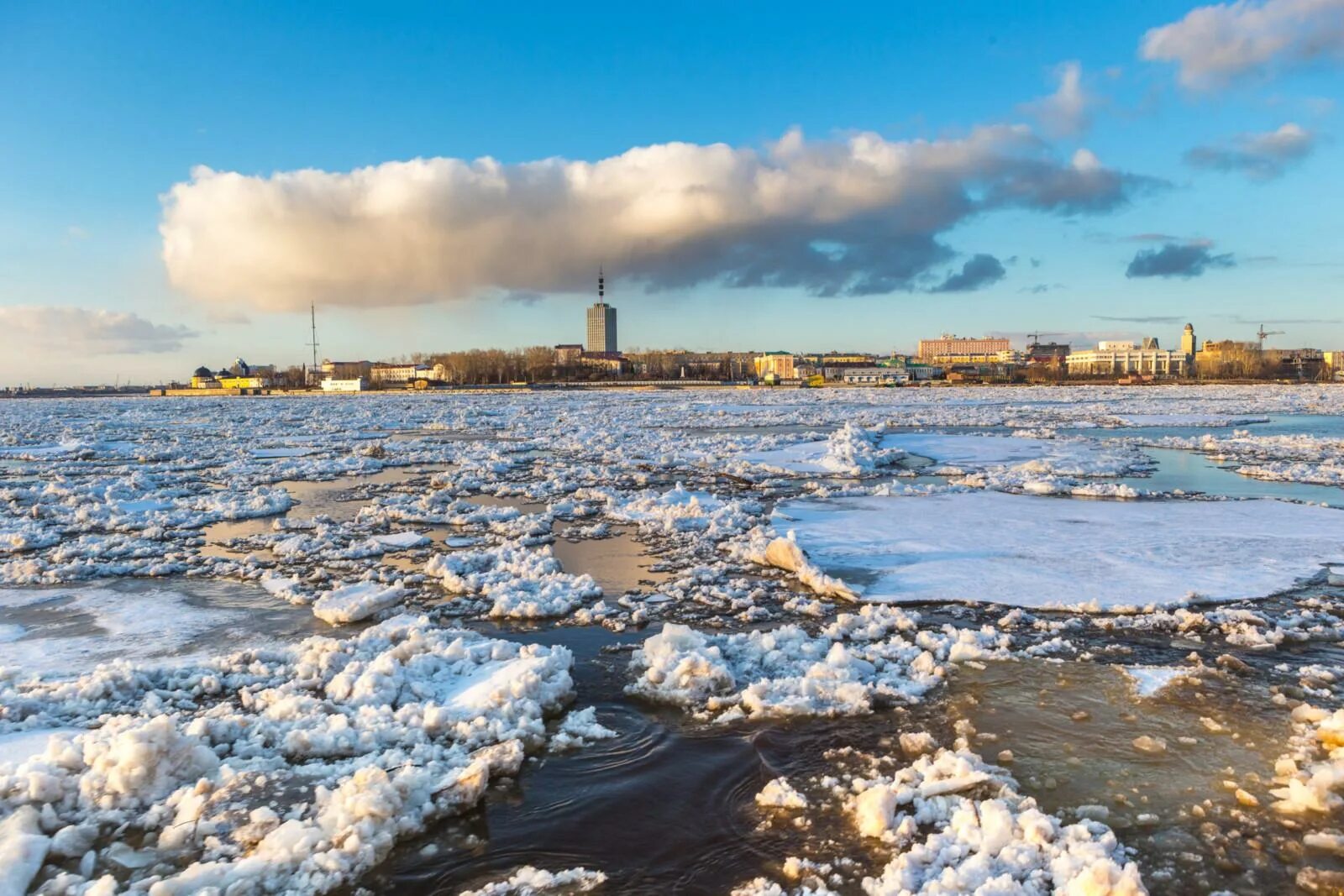 На реках севера на сегодня архангельск