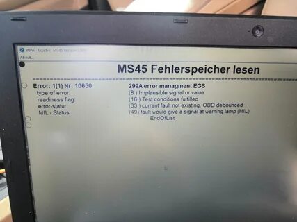 Error 55