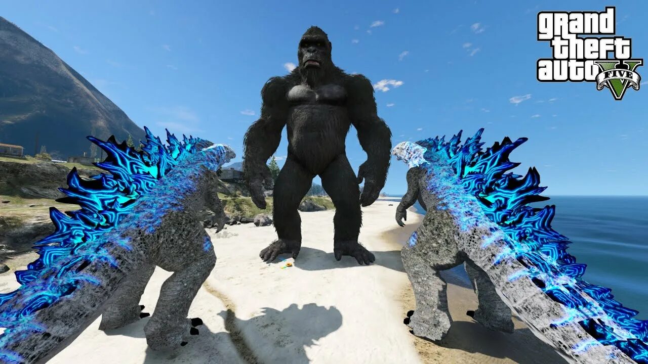 Годзилла 3. Годзилла 3д ВАЛАКАС. King Kong vs Godzilla girl. Ice giant.