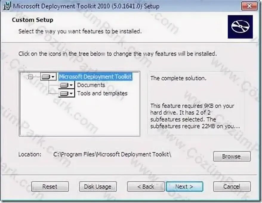 Deployment toolkit. Deployment toolkit