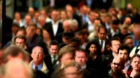The crowded day