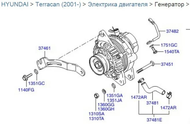 Hyundai porter как снять генератор Генератор Isuzu Elf, 4,3 л, 1997 года своими руками DRIVE2