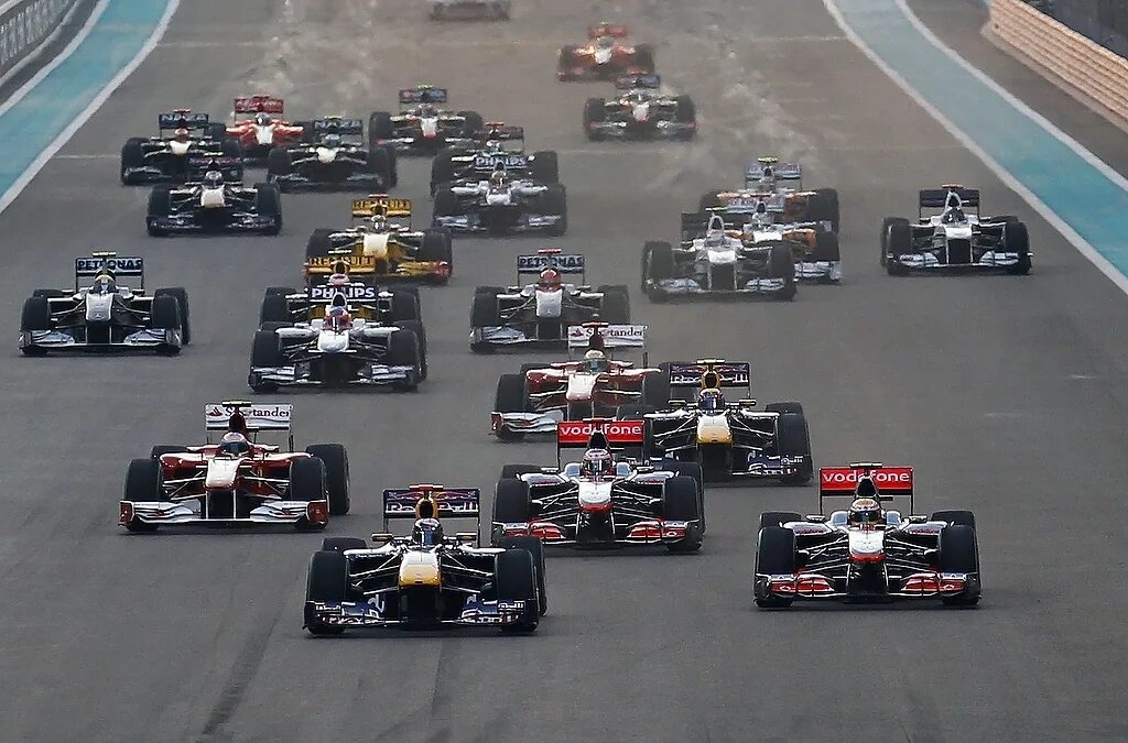 D1 2010. F1 2010. формула 1 2010 год.