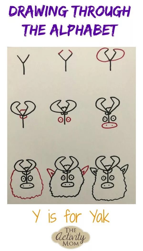 Drawing through. Drawing through the alphabet. through drawing.